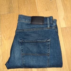 Lucky Brand Men's Ripped Blue Jeans